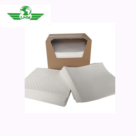 water treatment equipment oil absorption mat/oil absorbent pad