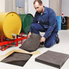 Eco-friendly Oil Spill Mat Absorb Hydrocarbon Water And Liquid Universal Absorbent Pads
